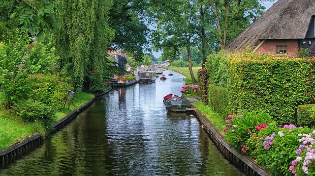 Giethoorn, holandské Benátky